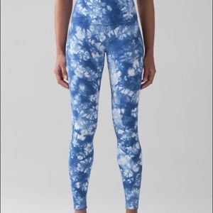 Lululemon Wunder Under Hi-Rise Shibori 28”